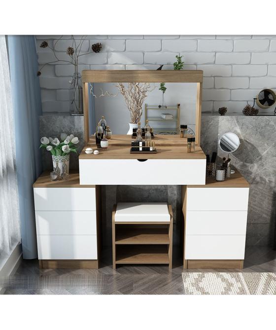 Bàn trang điểm 22e - Gỗ MDF Bàn trang điểm 22e - Gỗ MDF